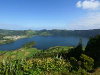 Aussichtspunkt auf die Lagoa Azul und Sete Cidades - São Miguel